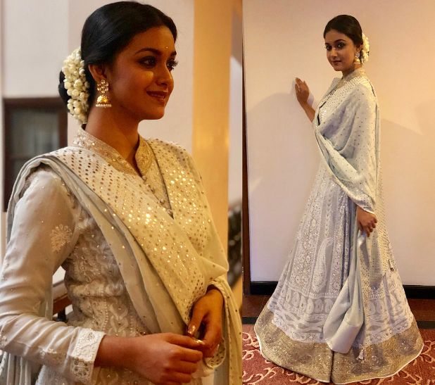 Keerthy Suresh, dress, HD phone wallpaper | Peakpx